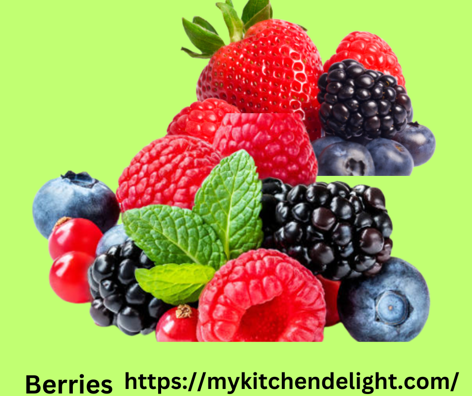 berries have good nutrition with fiber,vitamin C